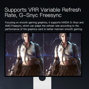 Kuycon P27D定制铝合金机身27英寸显示器4k Usb c带支架电脑屏幕显示器 - Product Image 5