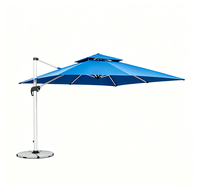 Tente à auvent en aluminium moderne, personnalisée, imperméable et anti-UV, grande taille, pour villa, patio, restaurant, fête en plein air, jardin, balcon