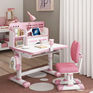 Modern Style Children's <strong>Study</strong> Table Chair Set Wood <strong>Material</strong> for 3-12 Years for School Bedroom or Living Room-Factory on Sale - Product Image 4