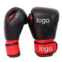 Box-und MMA-Handschuhe Zwillinge Box handschuhe Schwarzer Box handschuh aus echtem Leder