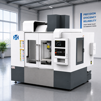 Centre d'usinage vertical CNC haute performance pour la fabrication de pièces et de moules en acier, aluminium et métal