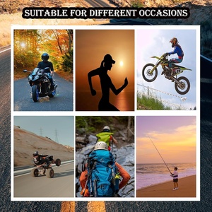 Gants de moto unisexes Fast <span class=keywords><strong>Passion</strong></span>, pour motocross, VTT, BMX, <span class=keywords><strong>MX</strong></span>, anti-dérapants, légers - Product Image 6