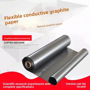 Tấm than chì có độ tinh khiết cao tấm Carbon linh hoạt chịu nhiệt độ cao tấm vật liệu dẫn nhiệt dẫn điện - Product Image 6