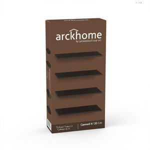 Estantes de Baño Archhome Suspended Column Trio Cannetted H 130 Cm Tobacco - Product Image 2