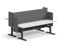Bureau assis-debout électrique réglable en hauteur, poste de travail ergonomique, mobilier de bureau moderne
