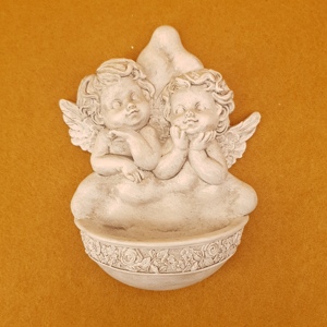 Witt popolare adorabile piccolo angelo cimitero in resina elegante e ben fatto volare via dagli scaffali decorazione del cimitero in resina - Product Image 6