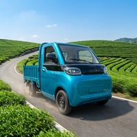 Camion électrique à quatre roues fabriqué en Chine, mini pick-up 4x4 avec caisse de chargement pour usage commercial et industriel