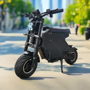Moped E Scooter Adult 13inch 14inch Fat Tire Dual Motor 10000W <b>72V</b> 40AH 50AH Removable <b>Battery</b> Off-Road Electric Scooter - Product Image 5