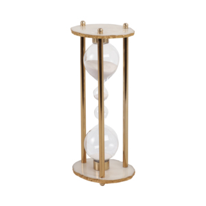 Clessidra Decorativa con Cornice in Resina e Vetro, Timer a Sabbia per Casa, Ufficio, Scrivania, Soggiorno, Decorazione per Scaffali - Product Image 2