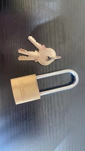 फैक्टरी थोक Candado कस्टम उच्च सुरक्षा तांबा <span class=keywords><strong>Padlocks</strong></span> सीई प्रमाणित स्टील हथकड़ी पीतल पीतल का ताला - Product Image 2