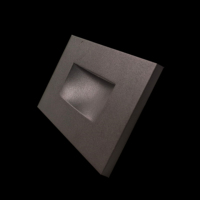 Lumière d'escalier LED en aluminium brun IP65 3,5W, montage mural, E26, dimmable, lampes murales modernes