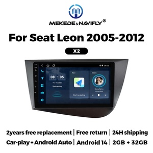 MEKEDE-Reproductor de radio con Android para coche, estéreo, DVR, WIFI, FM, 1024x600, para Seat <span class=keywords><strong>Leon</strong></span> 2005, 2006, 2007, 2009, <span class=keywords><strong>2010</strong></span>, LHD - Product Image 2