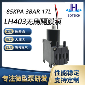 ปั๊มสุญญากาศขนาดเล็กแบบเงียบ DC12V 3 บาร์ 16 ลิตร/นาที แบบไดอะแฟรม สำหรับอุปกรณ์ความงาม - Product Image 5