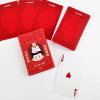 Cartes à Jouer Personnalisées en Papier Couché 350 g/m² – Grandes Polices – Impression Étonnante pour Poker et Magie