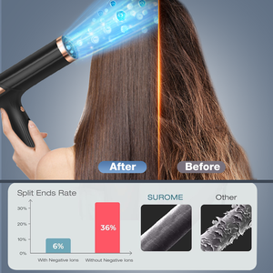 Asciugacapelli Professionale con Motore BLDC 2400W, Asciugacapelli di Alta Qualità per Salone, Phon a Ioni Negativi Portatile - Product Image 3