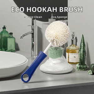 Brosse à charbon de pierre blanche pour foyer, outil de nettoyage de cheminée portatif - Product Image 5
