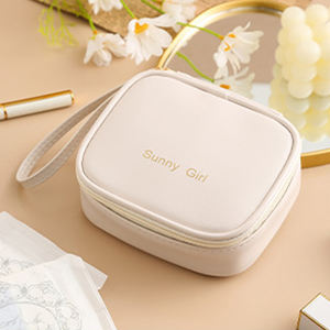 Custom Logo PU <b>Travel</b> <b>Makeup</b> Organizer Fashionable Zipper Closure Cosmetic <b>Bag</b> with High Visibility Features - Product Image 6