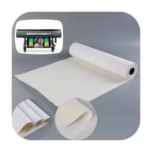 100% pur coton 380g toile mate pour éco-solvant Latex UV encres impression numérique jet d'encre rouleaux de toile pour la peinture à l'huile à la main