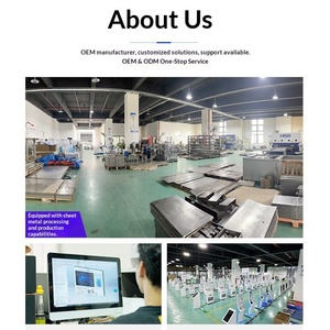 ตู้บริ<span class=keywords><strong>การ</strong></span>ตนเองสำหรับงานบริหาร พร้อมหน้าจอสัมผัสขนาด 32 นิ้ว สแกนเอกสาร A4 พิมพ์ เครื่องอ่านบาร์โค้ด แบบตั้งพื้น - Product Image 4