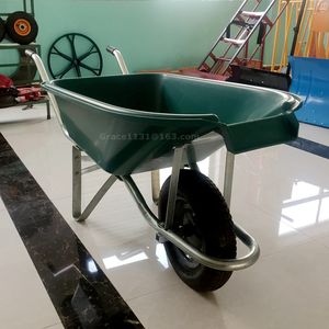 स्टैनली पोलो व्हील बैरो मॉडल 5600 व्यापक न्यूमेटिक टायर नया ज़ेलैंड/फिजी मोडेड पैवर ट्रे 75l प्लास्टिक भारी शुल्क टिकाऊ - Product Image 6