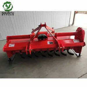 Máquina de granja montado en Tractor 3 Punto PTO giratorio timón cultivador rotatorio
