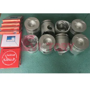 FUSO camion pièces de rechange MITSUBISHI 8DC10 8DC11 kit de piston avec jeu de segments de piston