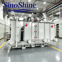 Transformateur immergé dans l'huile, transformateur de puissance triphasé 10kV 0.4kV pour l'électrification des villages, l'alimentation en énergie des champs pétroliers et gaziers
