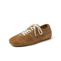Chaussures basses pour femmes, résistantes à l'usure, antidérapantes, en daim, semelle plate, vente en gros d'usine, chaussures de tous les jours