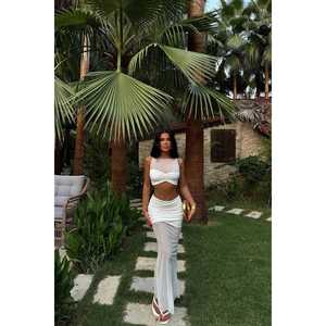 Ensemble de costume pour femme Ronja en tulle blanc - Product Image 3