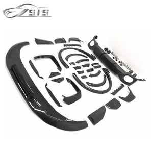 Kit de carrocería de coche de fibra de carbono RSQ8 <span class=keywords><strong>ABT</strong></span> apto para labio delantero RSQ8 sobre guardabarros difusor trasero puntas de escape RSQ8 <span class=keywords><strong>ABT</strong></span> parachoques - Product Image 6