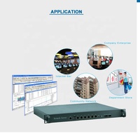 2023 matériel Pfsense Firewall 1u Rack 6 serveur réseau Ethernet avec 2 Ports Fiber