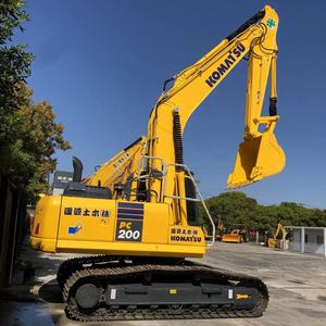 Excavateur sur chenilles Komatsu d'occasion PC200-8N1 capacité de 20 tonnes Machines fabriquées au Japon avec moteur pompe comme composants principaux à vendre - Product Image 1