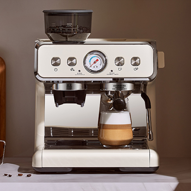 OEM 220v 50hz Powder Temper 58mm Bean to Cup Coffee Machine Automatic Espresso Maker Espresso Coffee Machine