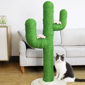 Árbol rascador para gatos, cactus, materiales DIY caseros, cápsula espacial, plataforma de observación, plataforma de salto popular, rascador grande de sisal para gatos - Product Image 2