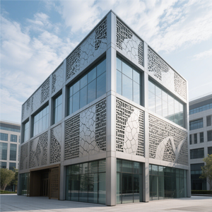 Tùy chỉnh màu sắc Backdrop nhôm tấm thiết kế cho khách sạn sử dụng bức tường rèm làm bằng thép và nhôm - Product Image 6