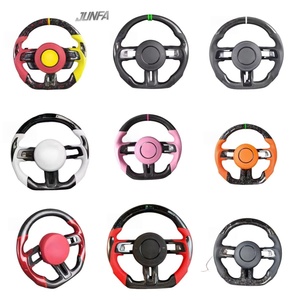 Volant sport en carbone forgé avec éclairage LED lumineux pour Ford Mustang, adapté aux Mustang 2013-20124 - Product Image 6