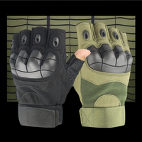 Gants tactiques d'été 2026 demi-doigts pour hommes, compatibles écran tactile, pour moto et activités de plein air, vente en gros