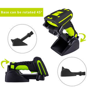 Symcode Mj-2020 vert amélioré lecteur de codes-barres industriel 2D support de charge sans fil 433Mhz BT 2in1 lecteur USB numérisation - Product Image 5