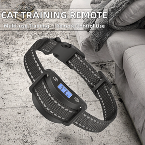 Collier de dressage pour chat étanche avec télécommande, équipement de correction du comportement des animaux de compagnie en ABS - Product Image 4