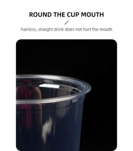 Custom Printed logo Disposable 12 16 20 24oz PET <b>Plastic</b> <b>Cup</b> Wholesale Transparent Clear <b>Plastic</b> <b>Cup</b> for Cold <b>Drinking</b> - Product Image 3