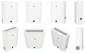 Sistema de Ventilación con Recuperación de Calor HRV para una Sola Habitación, de Acero Inoxidable, Ahorro de Energía, Filtro HEPA-H13, Diseño Gráfico Silencioso - Product Image 6