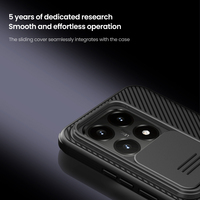 Nillkin CamShield Pro TPU + PC étui de protection pour objectif coulissant pour Xiaomi 15T Pro, coque mobile antichoc
