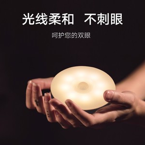 Dry cell <b>battery</b>-operated smart <b>sensor</b> night <b>light</b> for hallways, corridors, bedrooms, bedside tables, and nighttime use; - Product Image 5