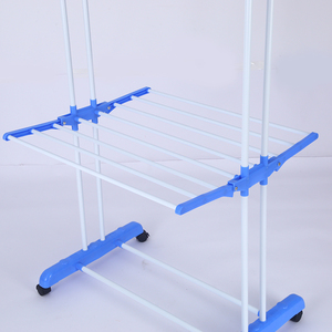 <span class=keywords><strong>2025</strong></span> Mới Đa Chức Năng Kim Loại Gấp Bạch Tuộc Thiết Kế Có Thể Gập Lại Quần Áo Khô Giá Ngang Xuống Áo Khoác - Product Image 3