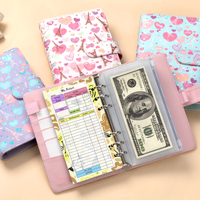 Carnet spirale AMARUI Love Tower A6, couverture rigide en cuir, planificateur budgétaire à feuilles mobiles, reliure thermique 6 trous, cadeau personnalisable
