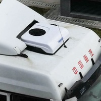 Climatisation de stationnement portable tout-en-un intégrée universelle pour toit de camion, de tracteur, de remorque, de cabine de camion, 12v 24v