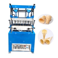Machine à glace électrique industrielle, pour faire des cônes, des gaufres, appareil pour faire des glaces et des biscuits