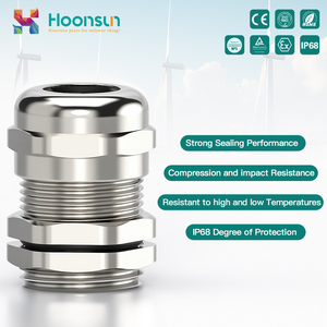 Ip68 Metalen Kabel Klier Messing Met Vernikkelde M32, M40, M50 - Product Image 5