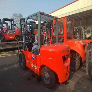 Montacargas Diésel HELI 50 CPCD50 Usado, Montacargas de Servicio Pesado de 5 Toneladas para Manejo de Materiales en Almacenes y Puertos - Product Image 6