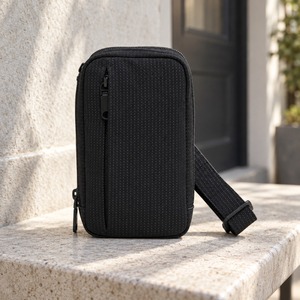 Sac bandoulière extensible et pliable, résistant à l'eau, en polyester, pochette pour téléphone, léger, 2 modes d'portage, quotidien, décontracté, 14L - Product Image 1